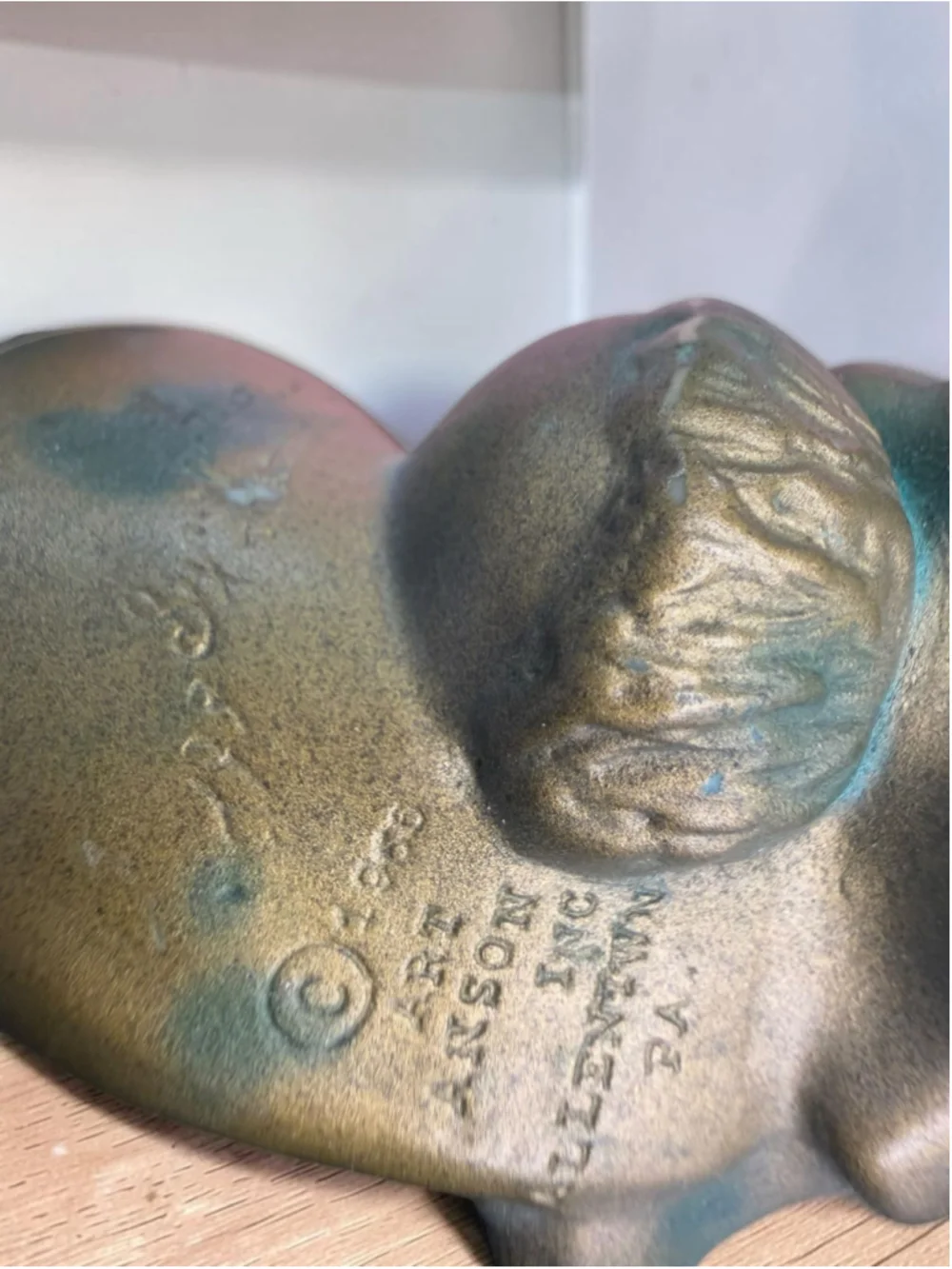 Vintage 1956 Art Anson “The Sympathetic Ear” Novelty Pixie Salt or Pepper Shaker
